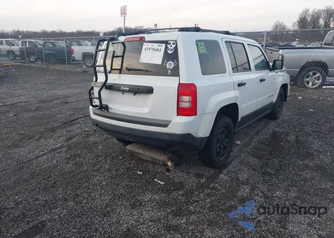 2016 Jeep Patriot Sport z USA, uszkodzony, nr VIN 1C4NJPBA6GD569326